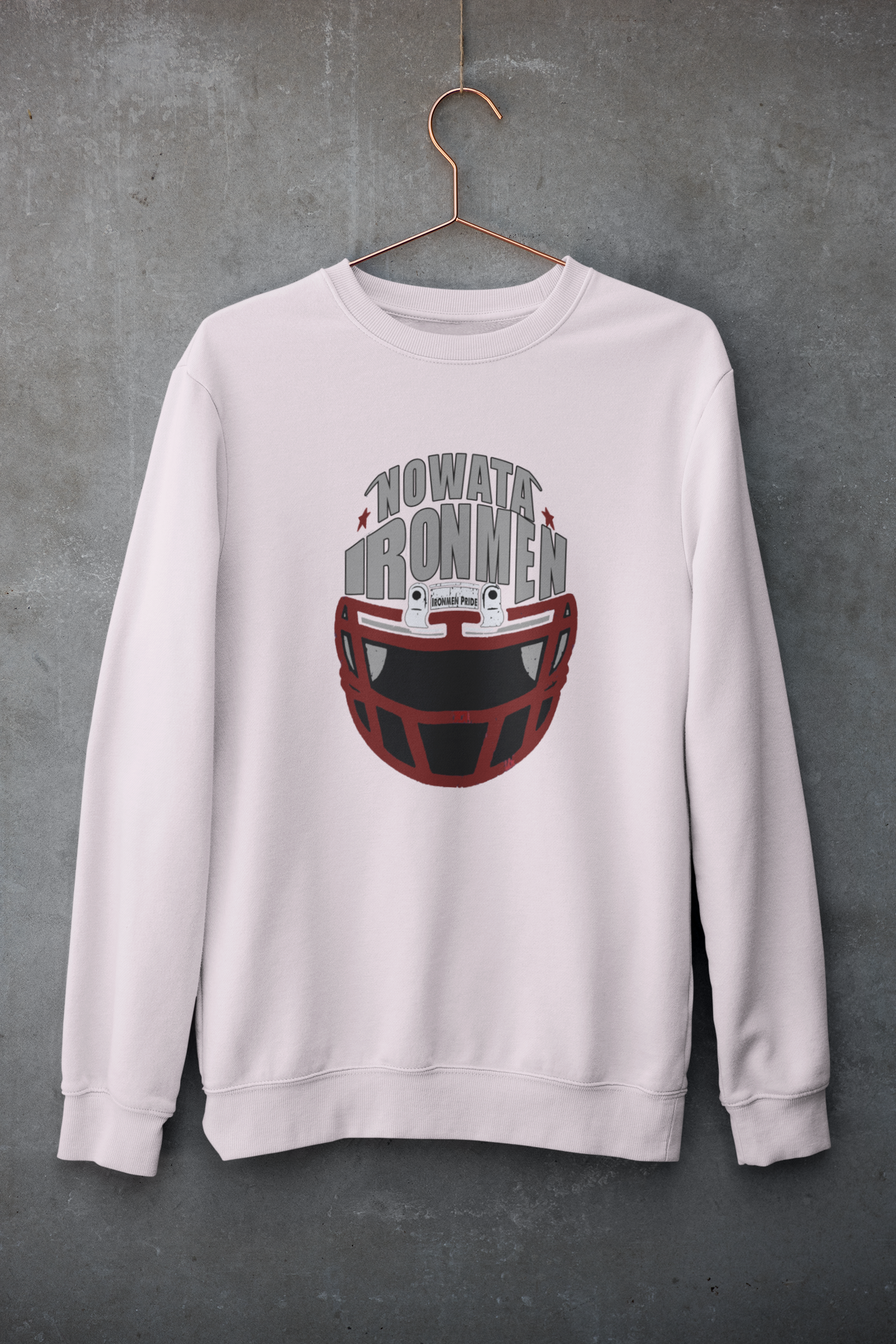 Football Helmet Crewneck
